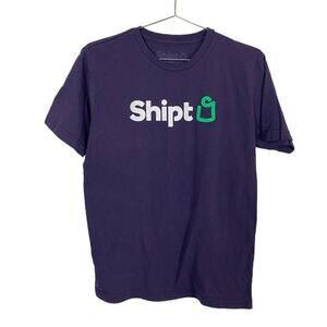 Shipt Men's Shopper Graphic Tee Size S Purple Green